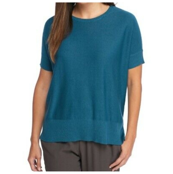 Tencel Dolman Sleeves Sweater Medium 